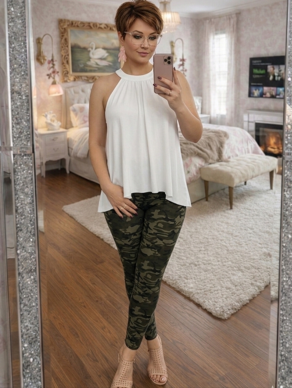 Camo jeggings
